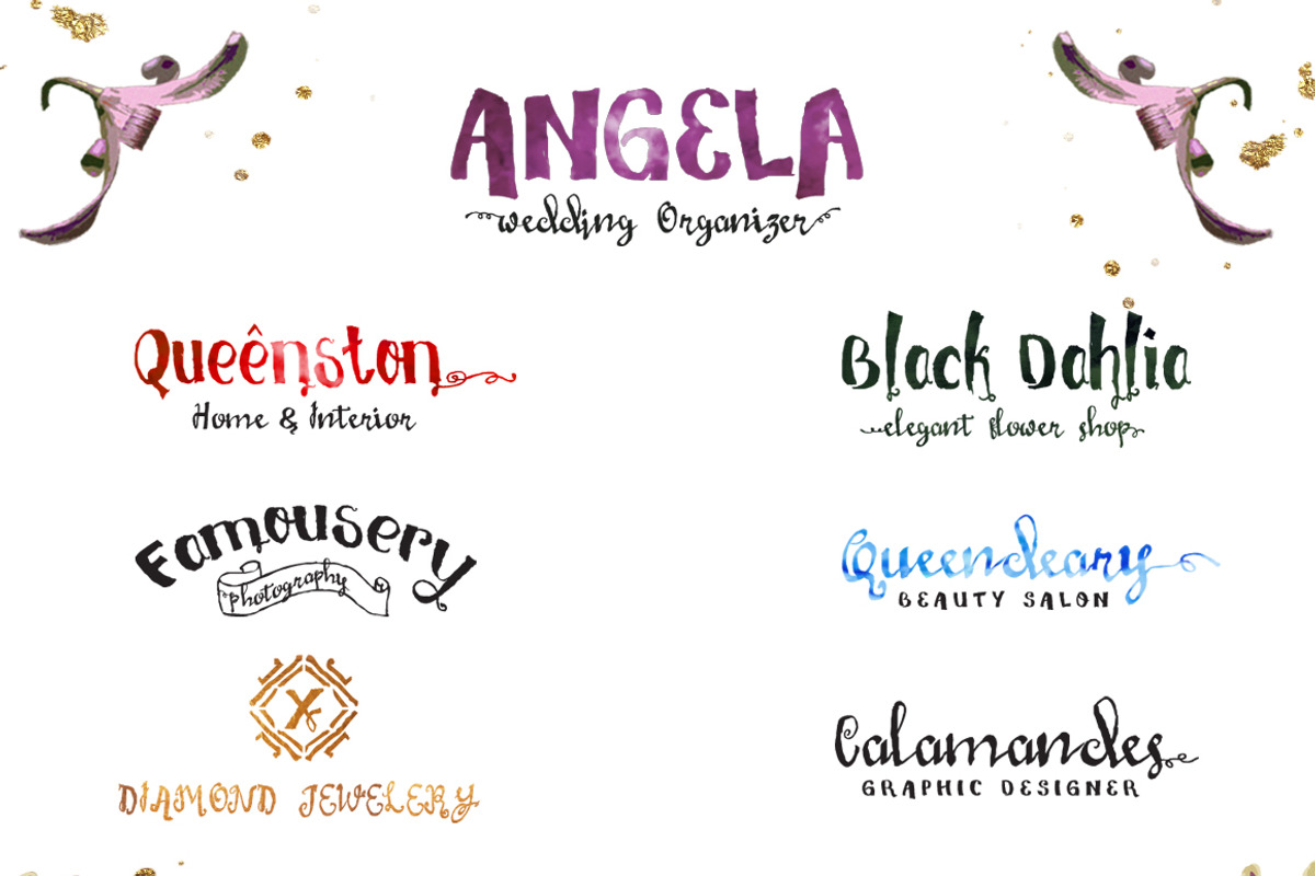 Love Mile Typeface preview 2