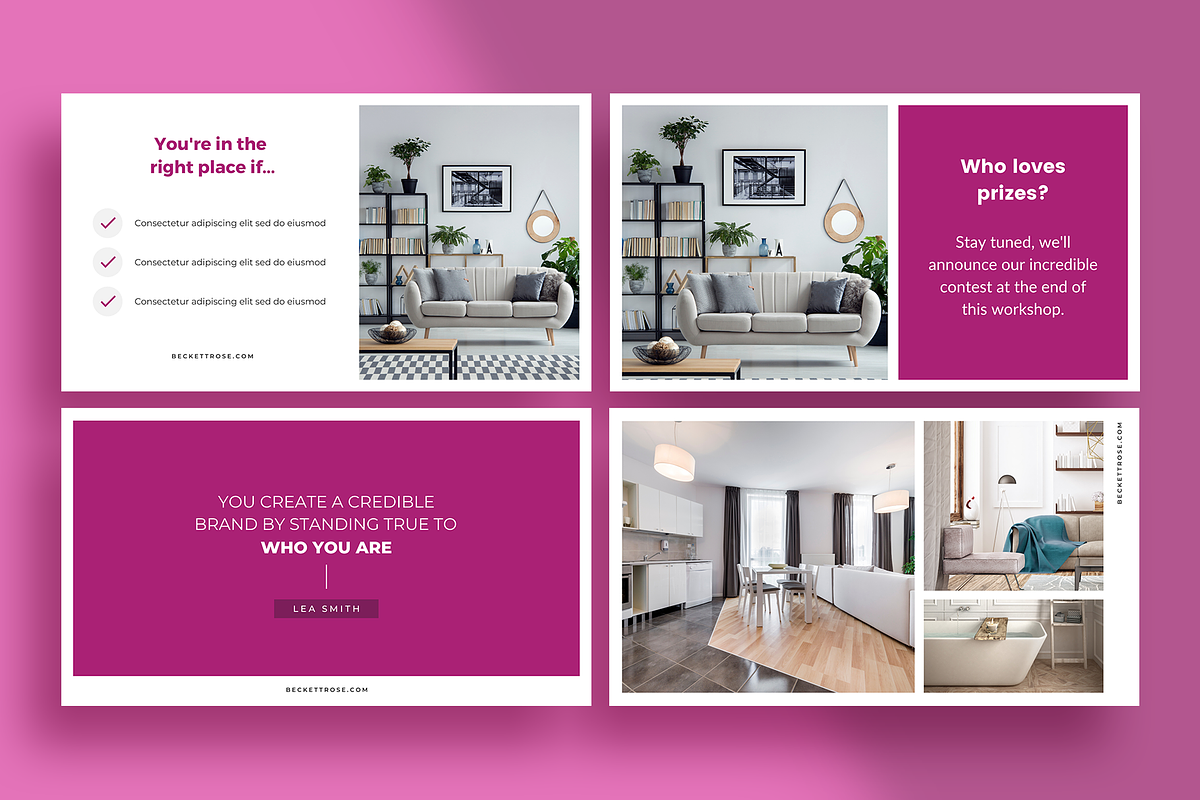 Webinar or Masterclass Slide Deck, a Presentation Template by Anchor ‹A› Digital Design (Photo 4 of 13)