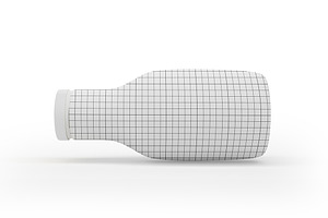 Matt Drink Bottle Mockup, a Packaging Mockup by Qaleb Studio