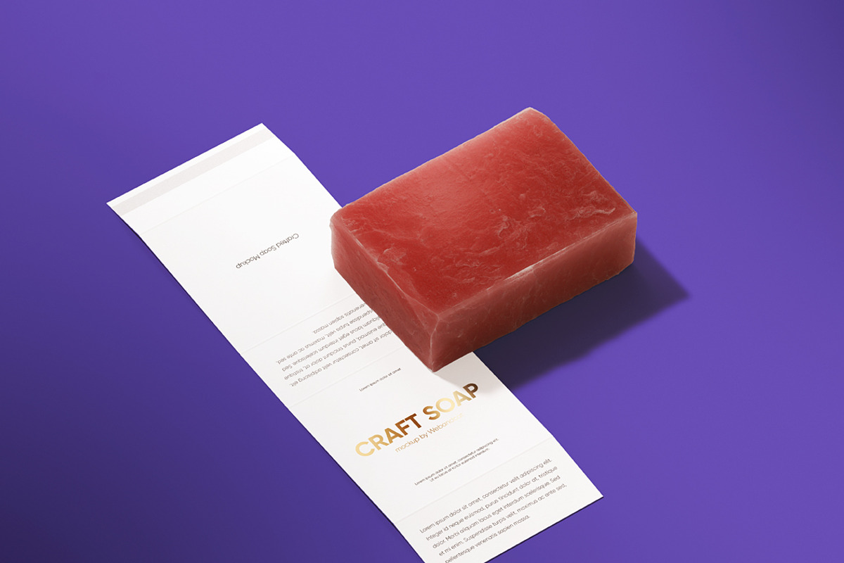 Soap Bar Mockup, a Packaging Mockup by WebAndCat (Photo 6 of 12)