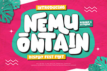 Nemu Ontain - Display Fest Font