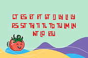 Tomatoes Playfull Typeface, a Font by Rudhi Sasmito (Thumbnail 6 of 7)