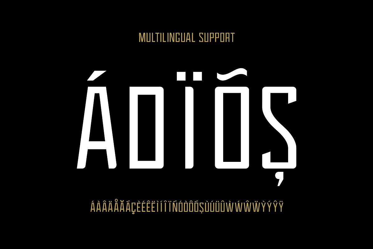 MOBILE Sans Serif Font Family preview 5
