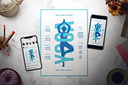 Yoga Class Flyer Set, a Flyer Template by The Good Store (Thumbnail 1 of 2)