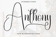 Anthony, a Font by FreshTypeINK (Thumbnail 1 of 8)