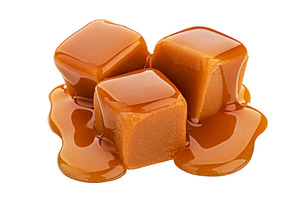 Caramel candy and caramel sauce