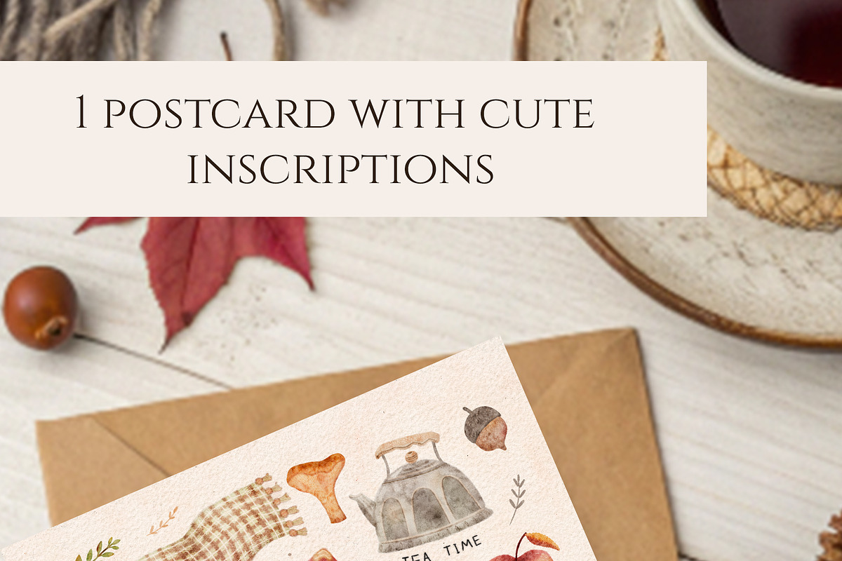 Autumn Vibes – Hand-Drawn Clipart, a Graphic by Kattypainting (Photo 2 of 6)