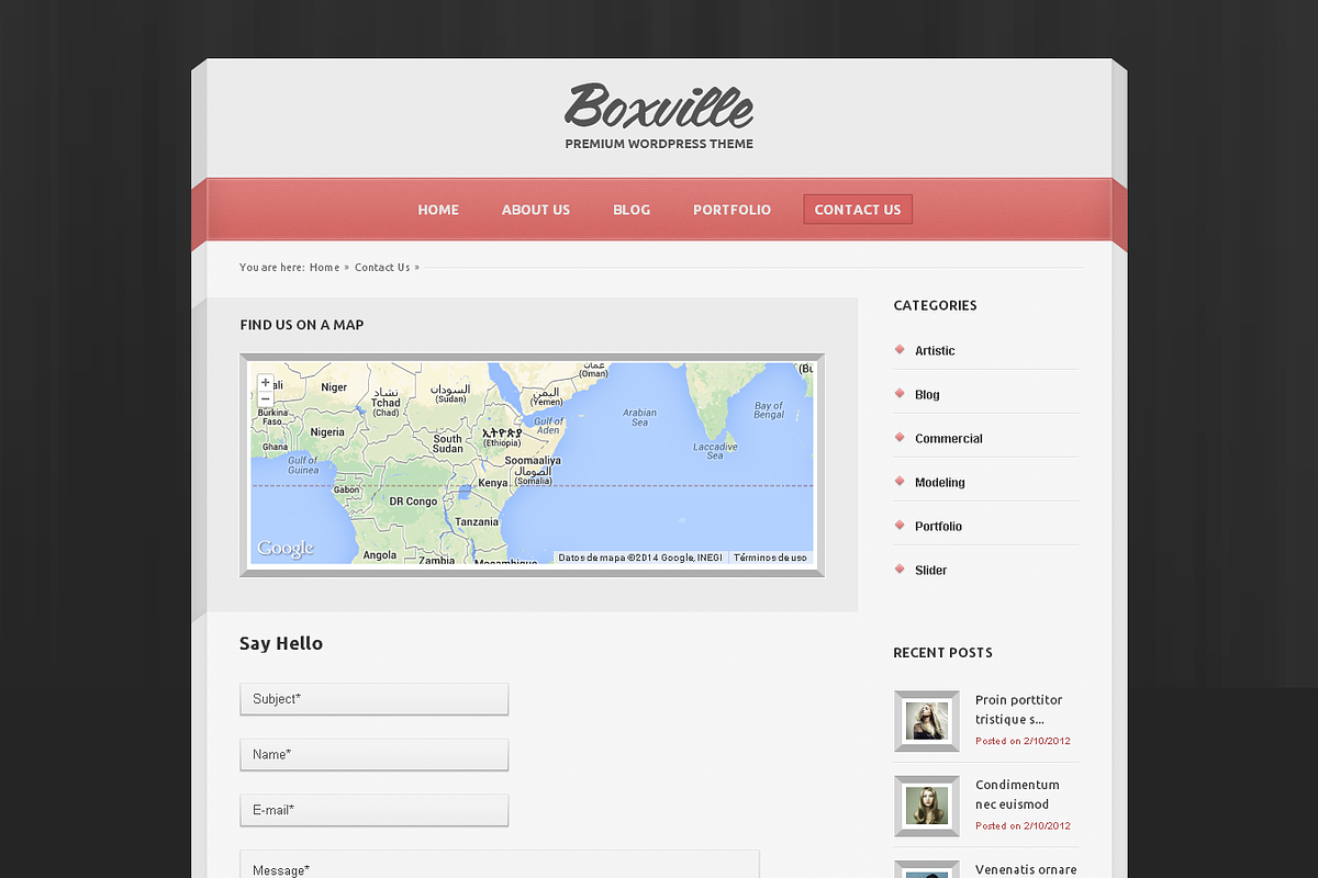 Boxville Wordpress Theme, a Websites & App Template by cssmania (Photo 5 of 5)