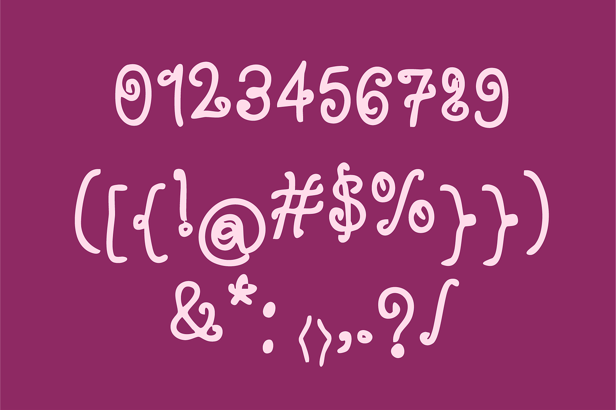Membiru | A Handwritten Font, a Handwritten Font by imdeyaa (Photo 3 of 9)