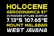 Nersans - Vintage Font [3 Styles], a Sans Serif Font by Garisman Std (Thumbnail 3 of 12)