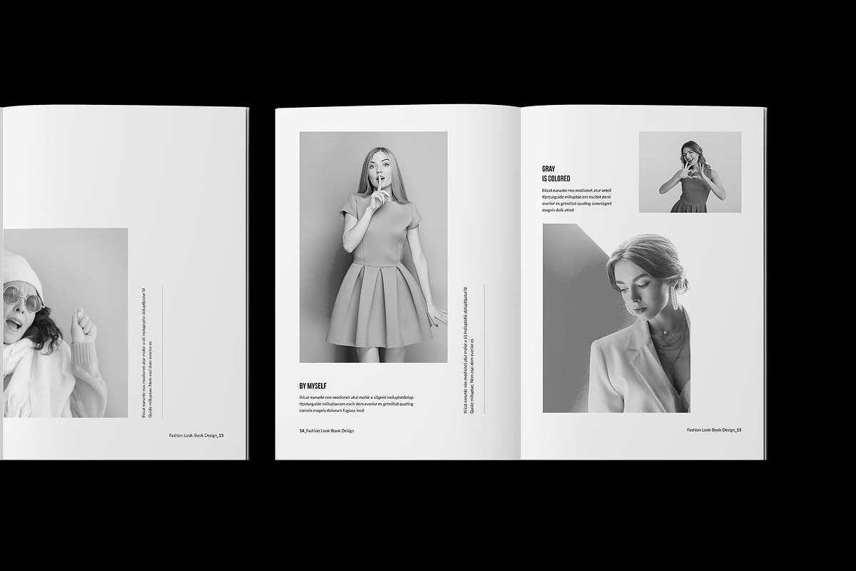 Fashion Lookbook Template preview 6