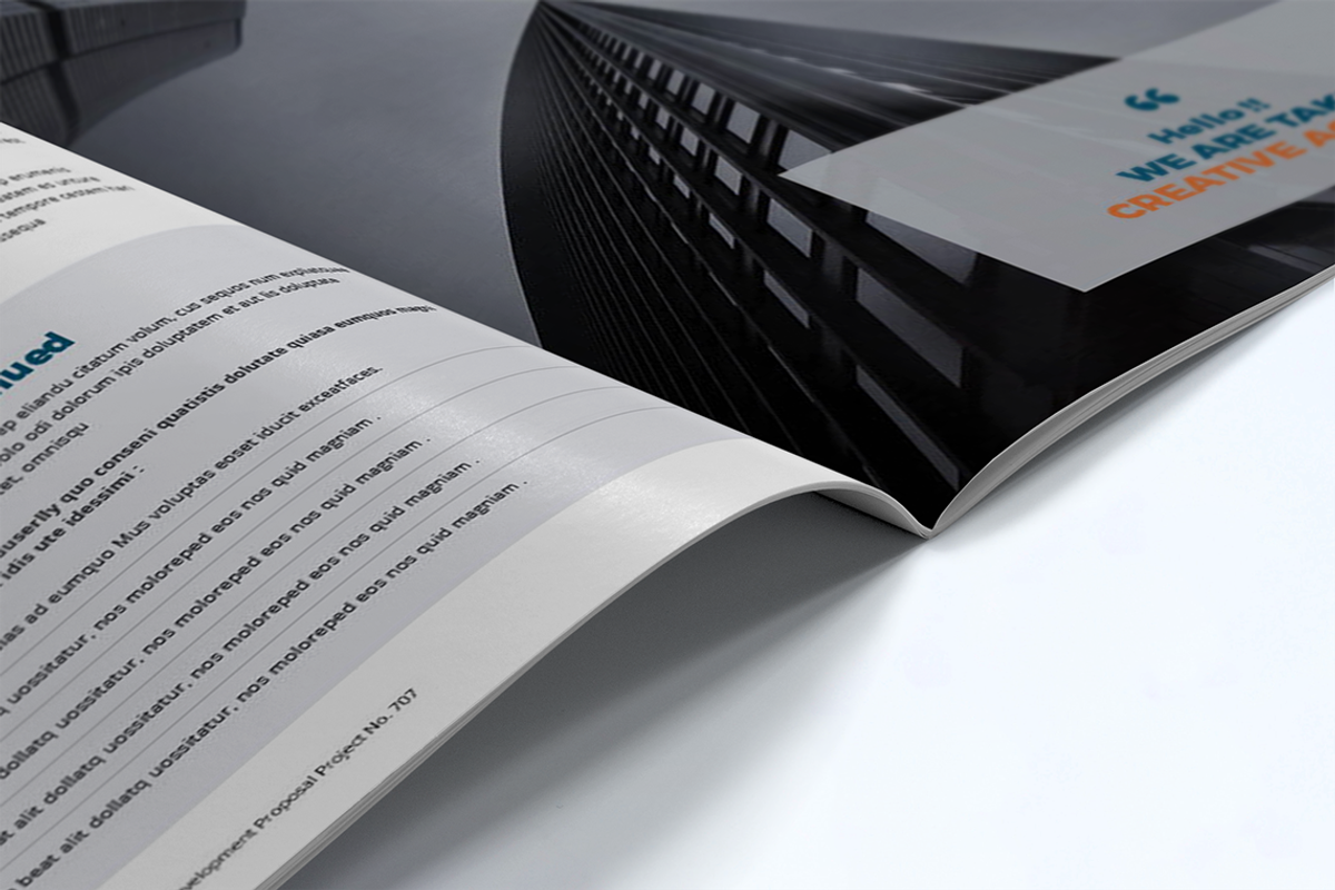 Proposal File Template, a Brochure Template by UnicodeID