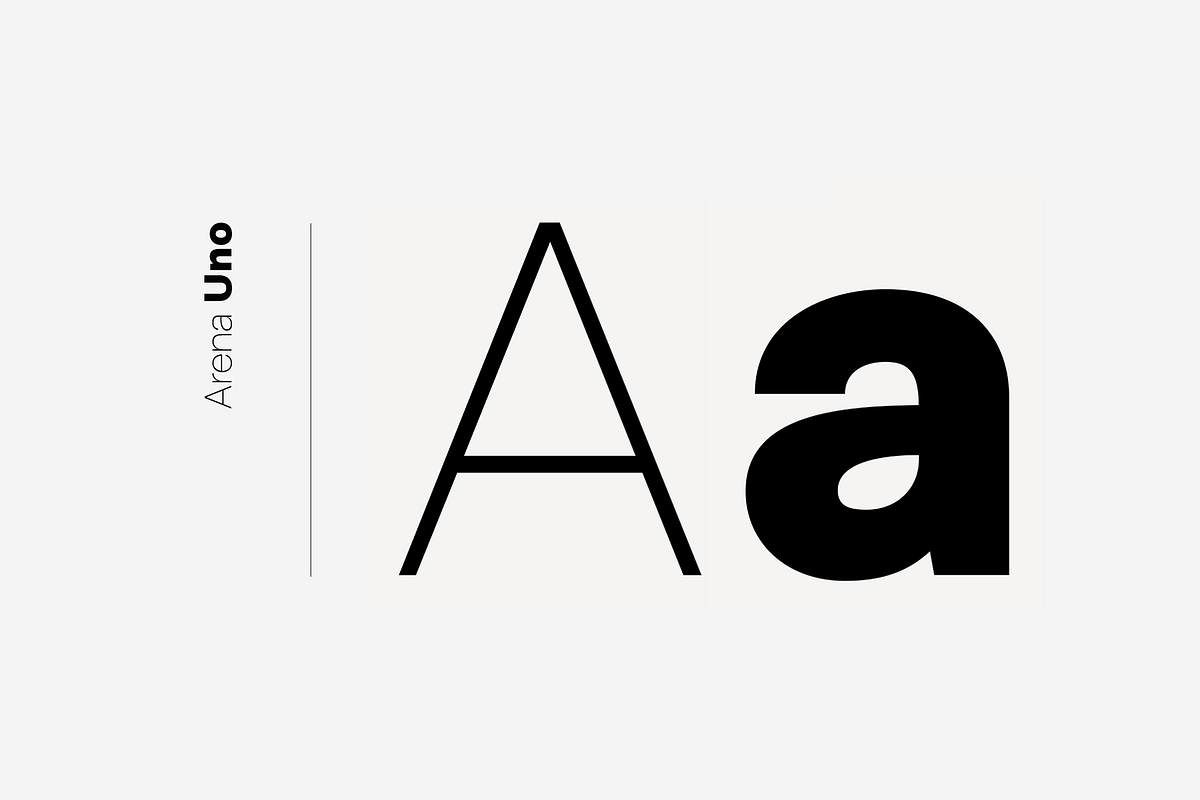 Arena Uno - Modern Font Family, a Sans Serif Font by Designova® (Photo 3 of 17)