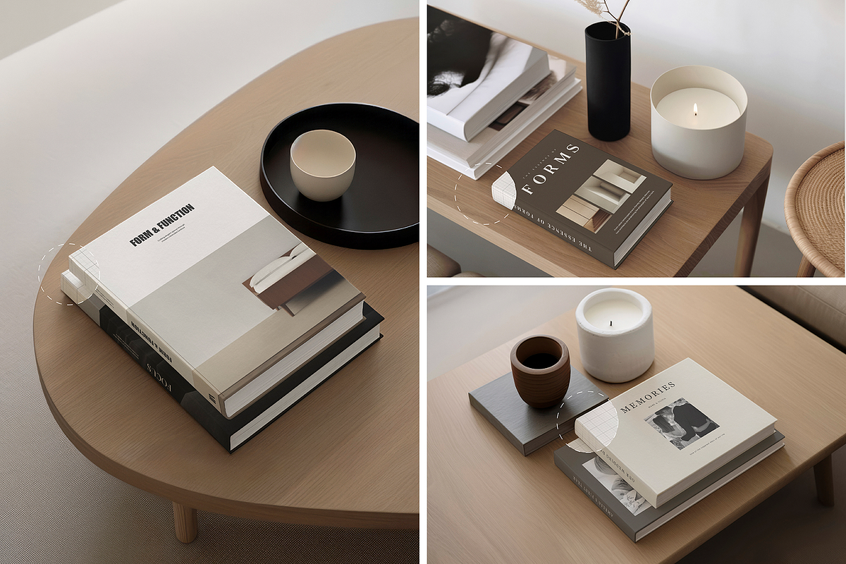 Book Cover Mockups | Coffee Table, a Books & Magazine Mockup by PARTNERS IN CRIME (Photo 6 of 7)