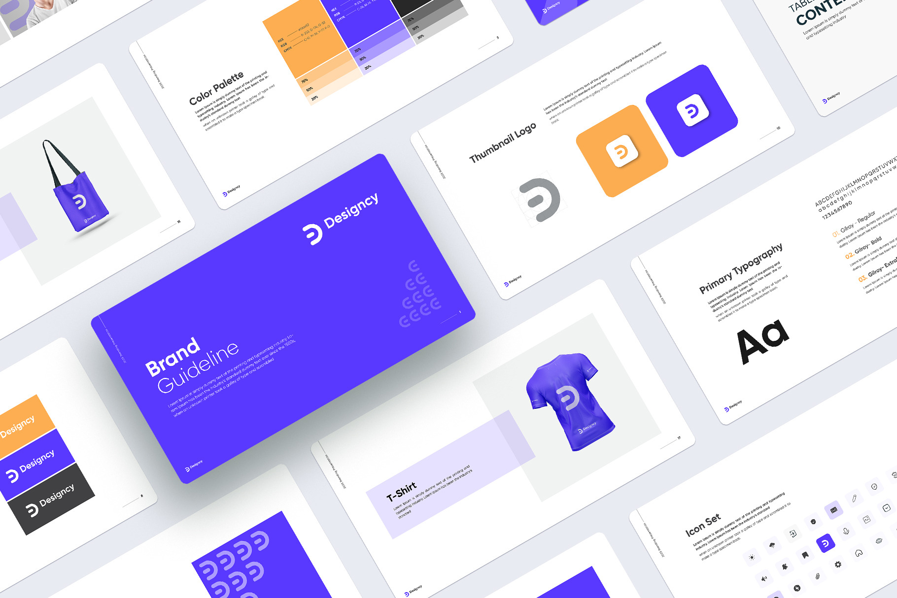 Brand Guidelines by Graphypix  Creative Market