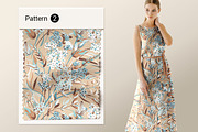 Floral Pattern, a Background Graphic by Yulia Ogneva (Thumbnail 4 of 9)