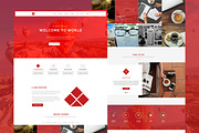 WW - One Page Responsive Theme, a HTML Template by codytheme (Thumbnail 1 of 6)