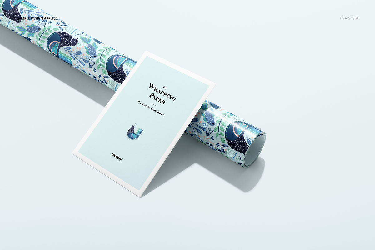 Gift Wrapping Paper Mockup Bundle, a Packaging Mockup by creatsy5 (Photo 25 of 35)