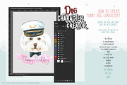 Dog Character Creator Animal clipart, an Animal Illustration by Catherine Wheel (Thumbnail 9 of 19)