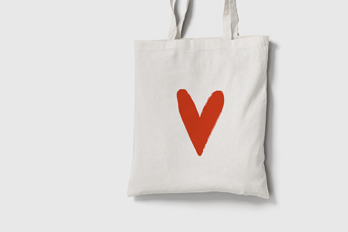 Cute doodle hearts, love symbols set, a Decorative Illustration by Good Studio (Photo 10 of 10)