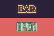 NEON - Editable Graphic Style, a Layer Style Add-On by DKNG Studios (Thumbnail 2 of 3)