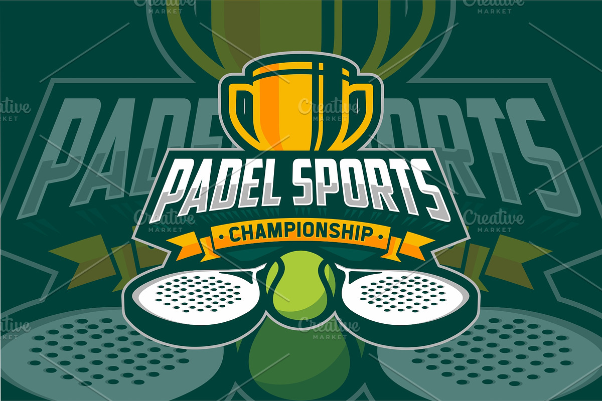 Padell tournament logo design, a Branding & Logo Template by swarnstudio (Photo 2 of 3)