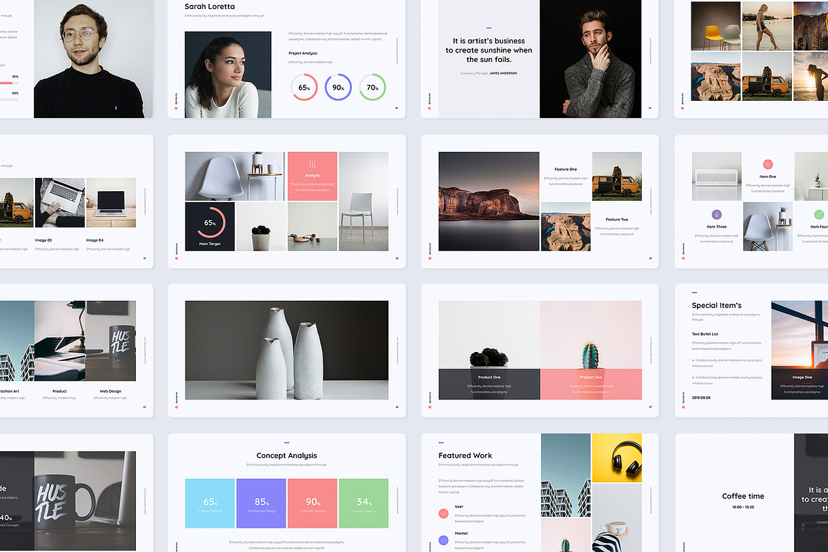 Donne - Creative Template, a Presentation Template by UDEA Store (Photo 9 of 14)