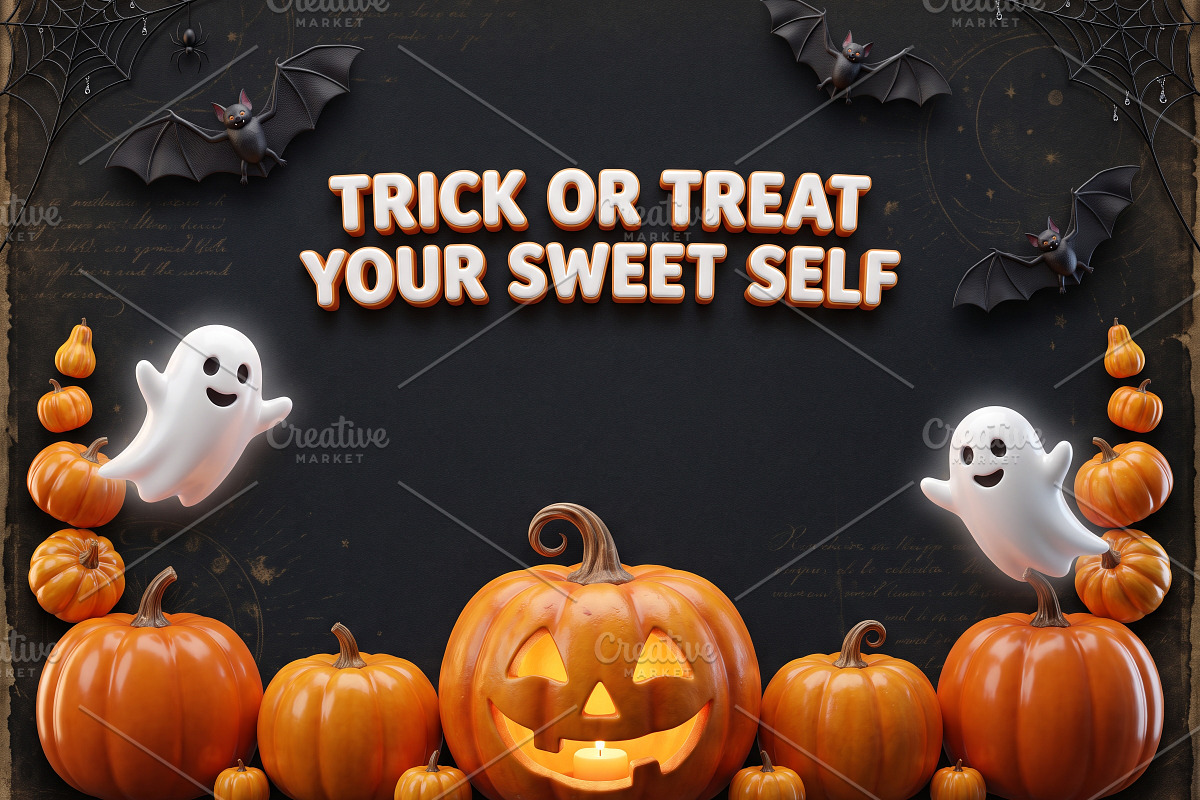 Cute Halloween Background Bundle, a Holiday Photo by hkmonir (Photo 20 of 21)
