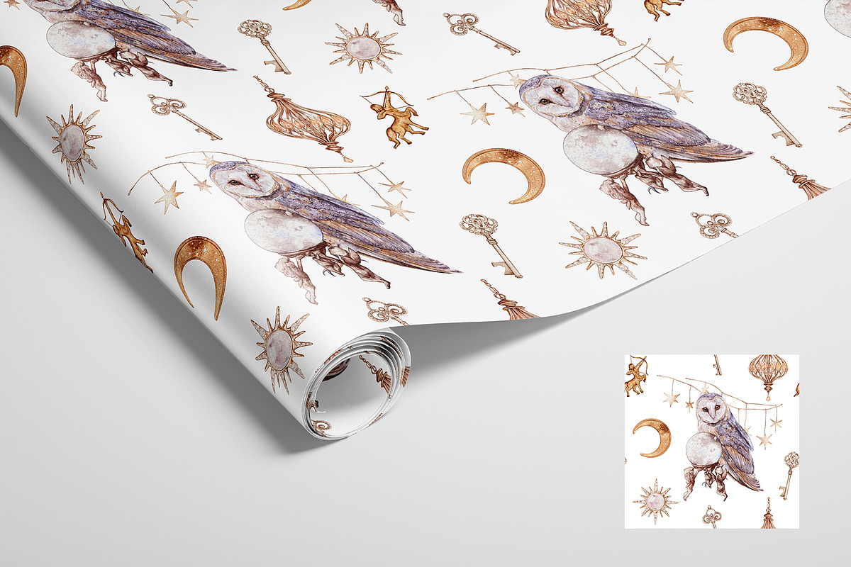 Star Magic Watercolor Collection, a Decorative Illustration by Yakovleva Margarita (Photo 4 of 11)