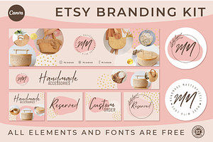 Editable ETSY Shop Branding Kit