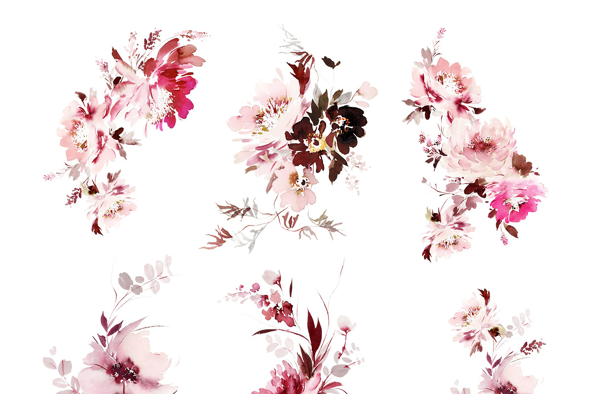 Golden Alphabet Floral Illustration, a Decorative Illustration by Karma (Photo 9 of 11)