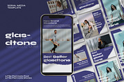 Glasdtone Instagram Template, a Social Media Template by Compaq_Creative (Thumbnail 1 of 10)
