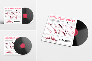 Vinyl Mockup, a Product Mockup by Pitchlook.Studio