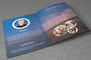 Funeral Program Template-V125