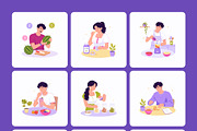 90 Health & Wellness Illustrations, a Healthcare Illustration by Creative Stall (Thumbnail 10 of 13)