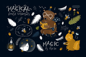 Magical Forest Animals