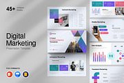 Digital Marketing Presentation, a Presentation Template by GenerousArt (Thumbnail 1 of 8)