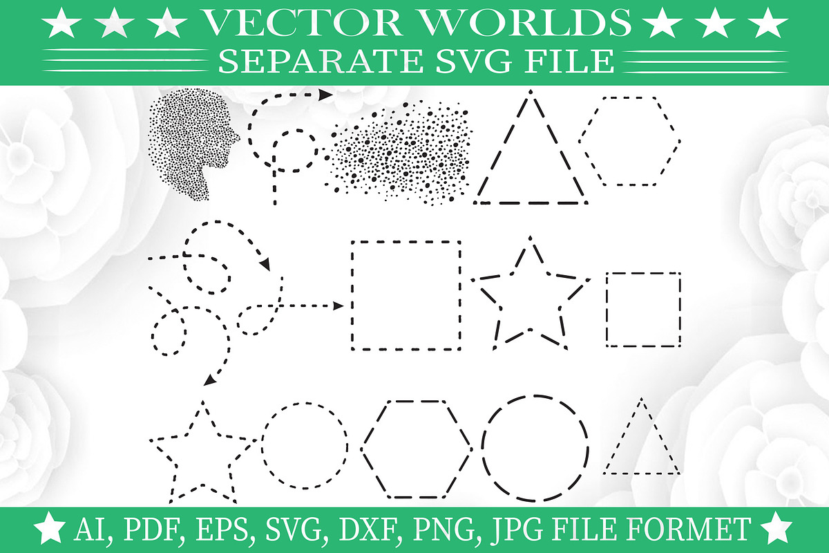 Dotted Svg, Dotte, Dotters Svg, an Object Graphic by VectorWorlds