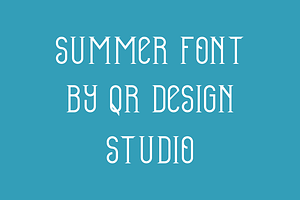 Summer Homer - Minimal Font