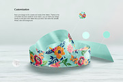 Ribbon Mockups Set, a Packaging Mockup by rebrandy (Thumbnail 5 of 13)