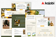 Kajabi Funnel Pages - Yellow & Olive, a Landing Page Template by Altenne | Kajabi Designer (Thumbnail 7 of 10)