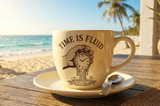 Time is fluid illustration, a Person Illustration by Vectorlina (Thumbnail 4 of 4)