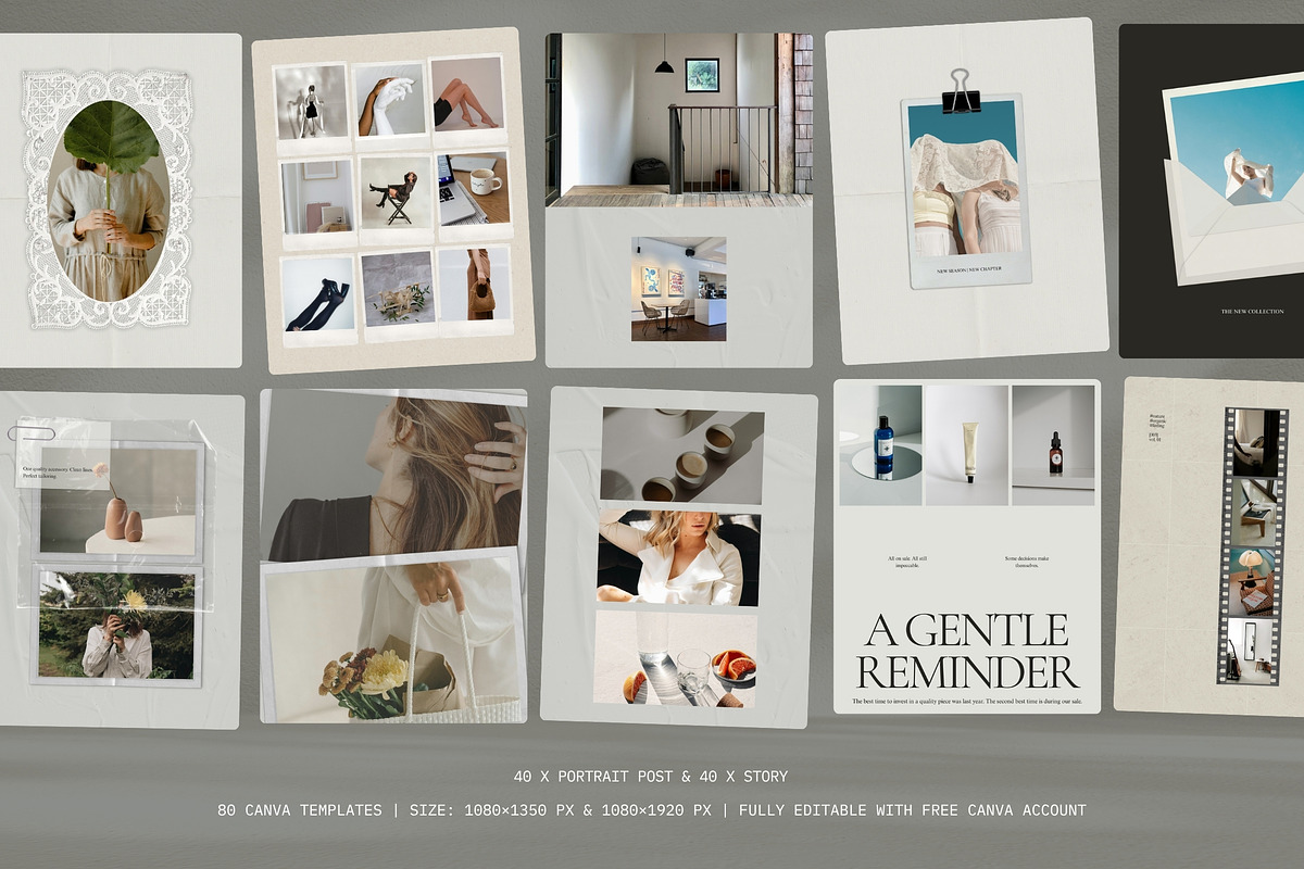 Editorial Scrapbook IG Templates, a Social Media Template by Pani Temp. (Photo 17 of 17)
