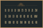 Las Valles Textured Typeface, a Sans Serif Font by Kaligra.co (Thumbnail 18 of 19)