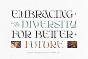Lumine Vellas - Modern Serif, a Serif Font by LoneArmy (Thumbnail 5 of 12)