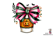 10 Pink Halloween Cup PNGBundle, a Graphic by Clipart Bloom (Thumbnail 11 of 11)