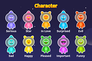 Space Word, Game UI, Mobile Casual, an Object Graphic by KartInnka (Thumbnail 16 of 19)