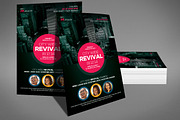 City Wide Revival Church Flyer, a Flyer Template by Graphic Templates (Thumbnail 3 of 4)