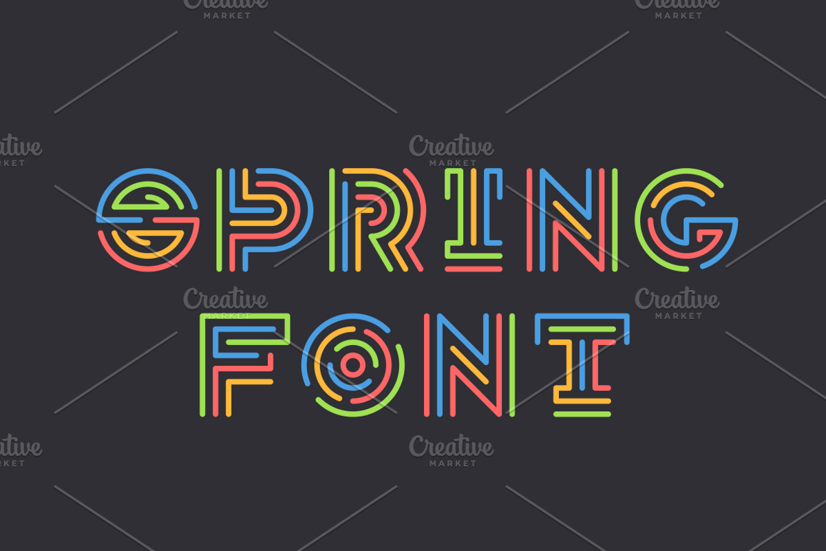 Bright color alphabet, an Object Graphic by SpaceNymph (Photo 1 of 5)