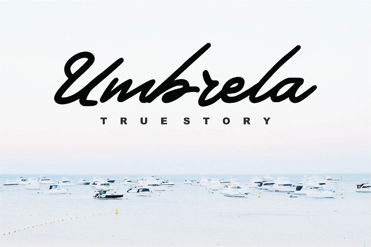 Demian - Handwritten Bold Typeface preview 3